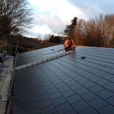 Slating and tiling re-roofing